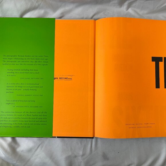 The Sixties by Richard Avedon and Doon Arbus 1999 Hardcover DJ First Edition - Picture 7 of 12